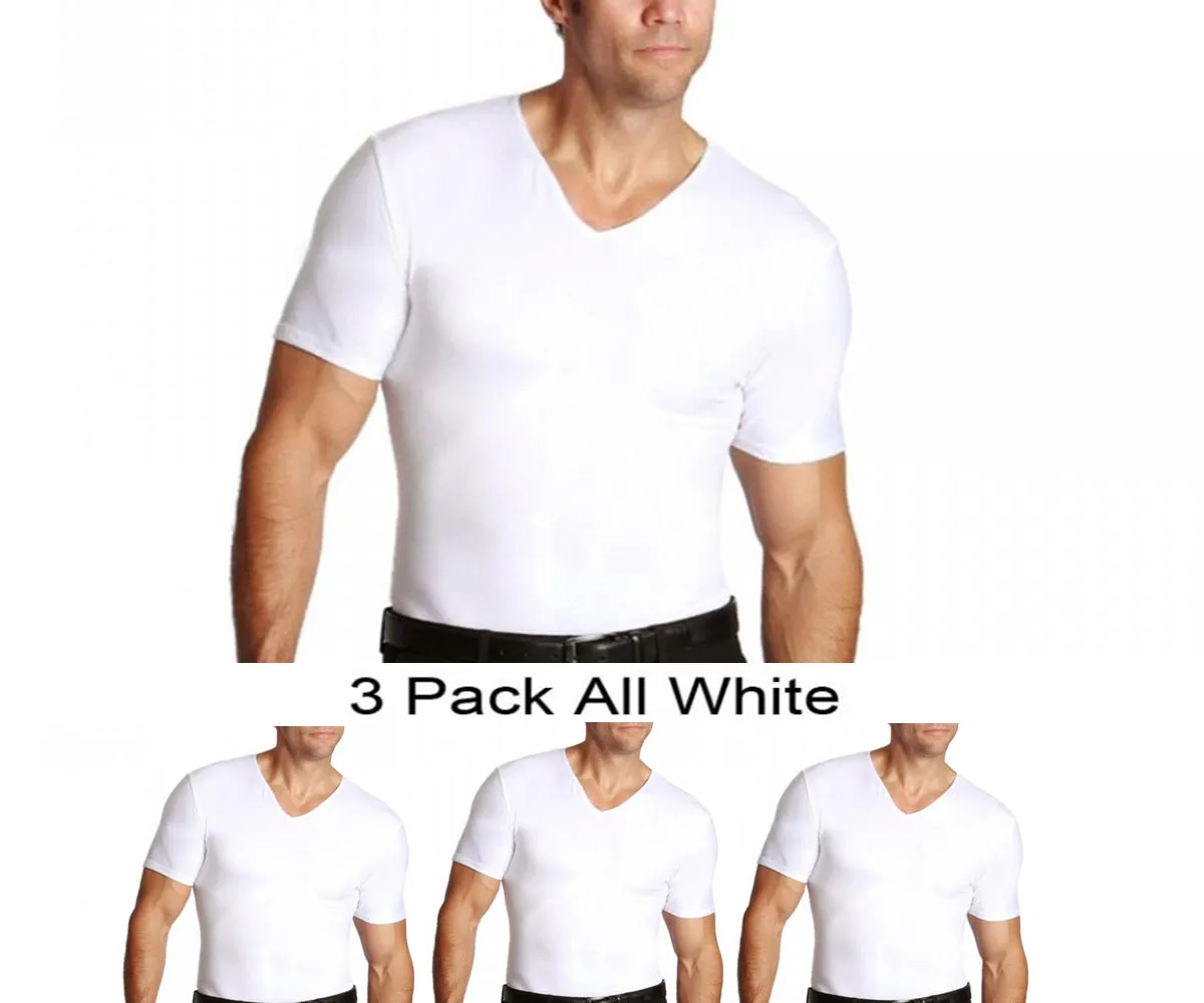 3 Pack Insta Slim Compression V-Neck VS0003