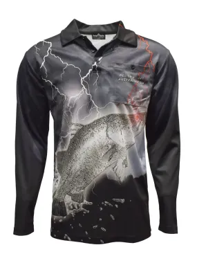 Adult Long Sleeve Fishing Shirt - Barra Hunter