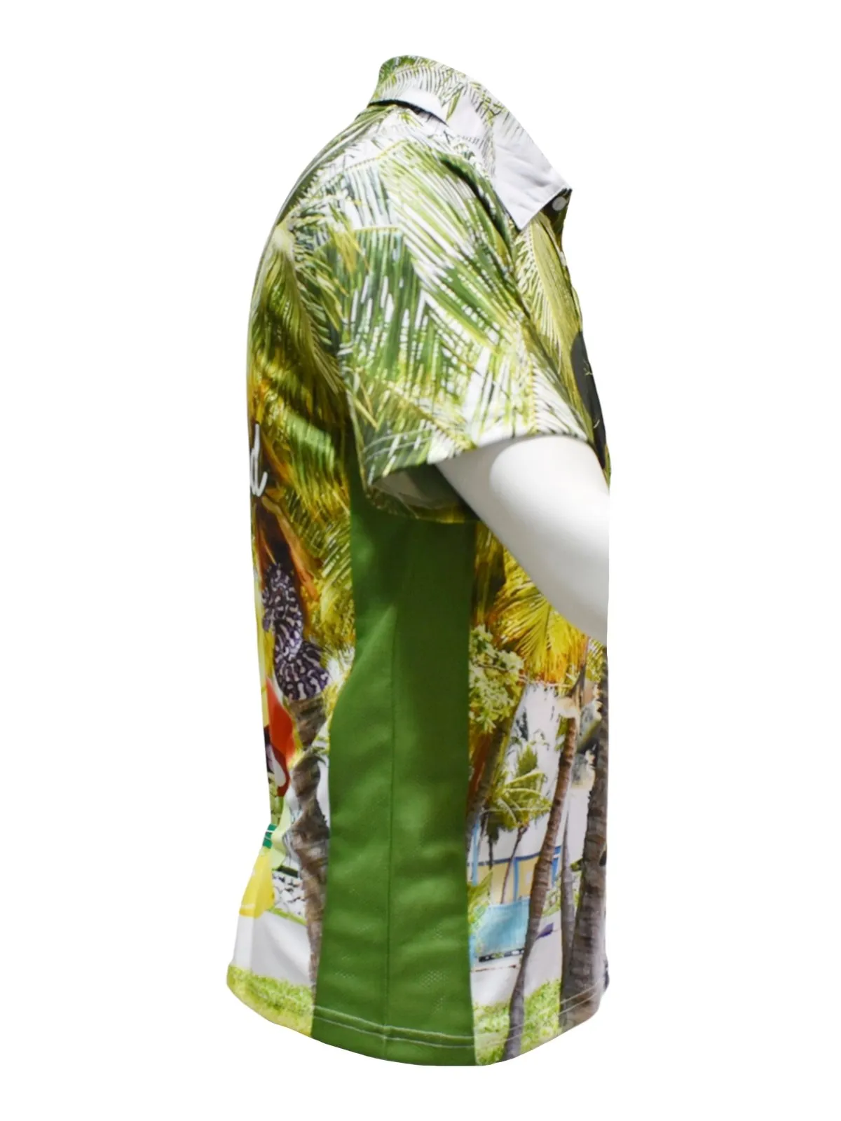 Adult Short Sleeve UV Protective Shirts - Tropics