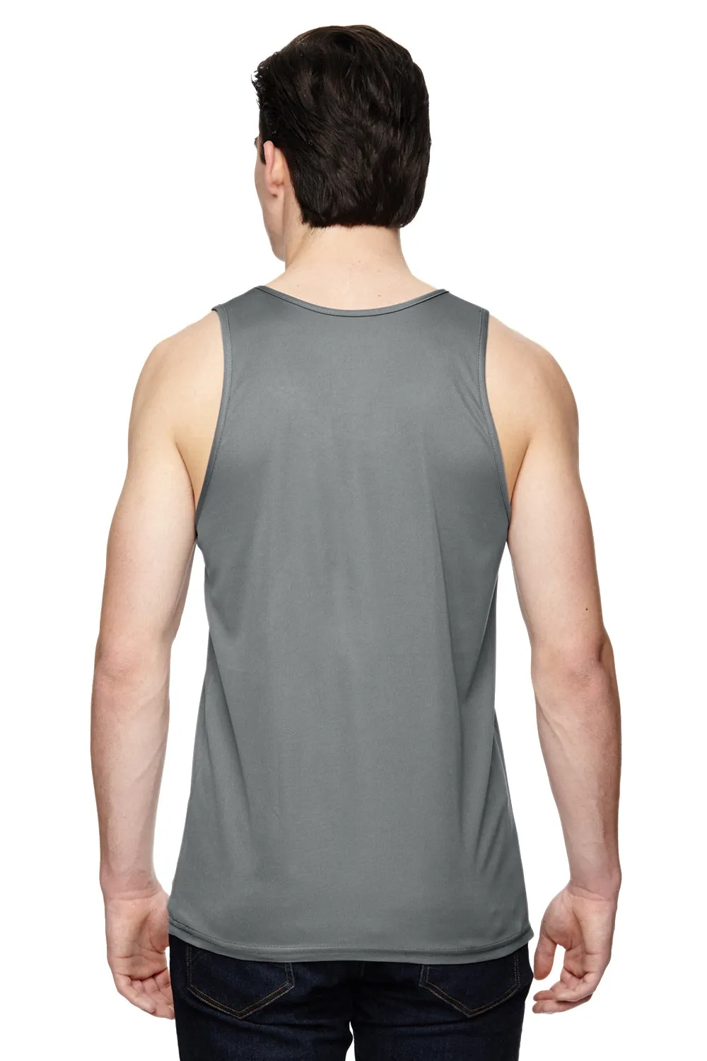 Augusta Sportswear Mens Training Moisture Wicking Tank Top - Graphite Grey