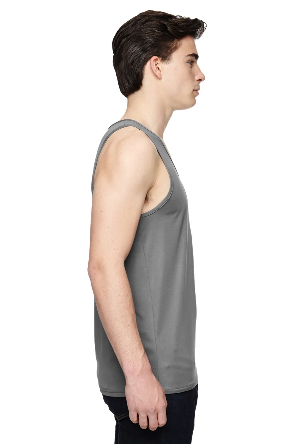 Augusta Sportswear Mens Training Moisture Wicking Tank Top - Graphite Grey