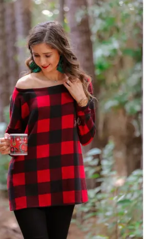 Bentley Buffalo Plaid Top