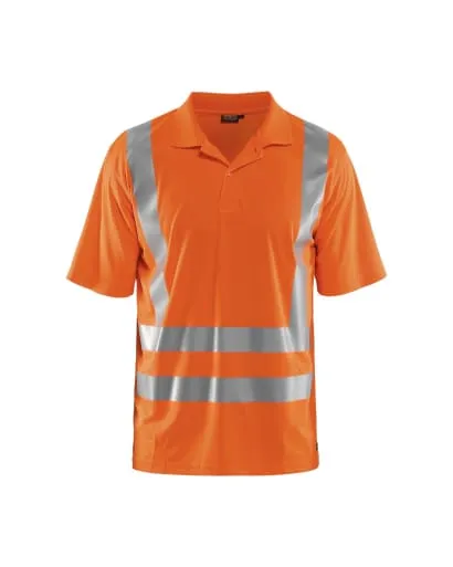 Blaklader Hi Visibility Polo Shirt 20471 Class 2 - Comfort Fit for Industrial Workers - Certified EN ISO 20471 - 3391