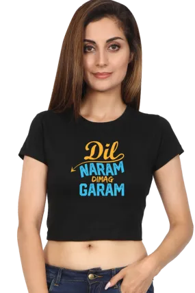 Crop Tops  - Dil Naram Dimag Garam