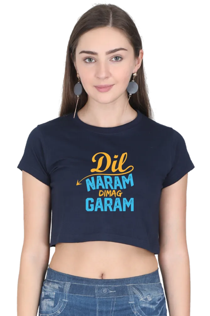 Crop Tops  - Dil Naram Dimag Garam