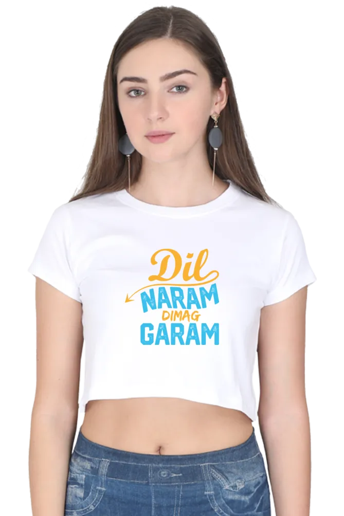 Crop Tops  - Dil Naram Dimag Garam