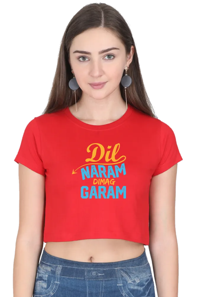 Crop Tops  - Dil Naram Dimag Garam