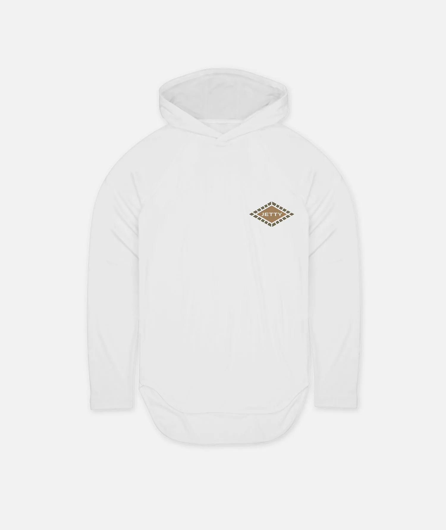 Fins UV Hoodie - White