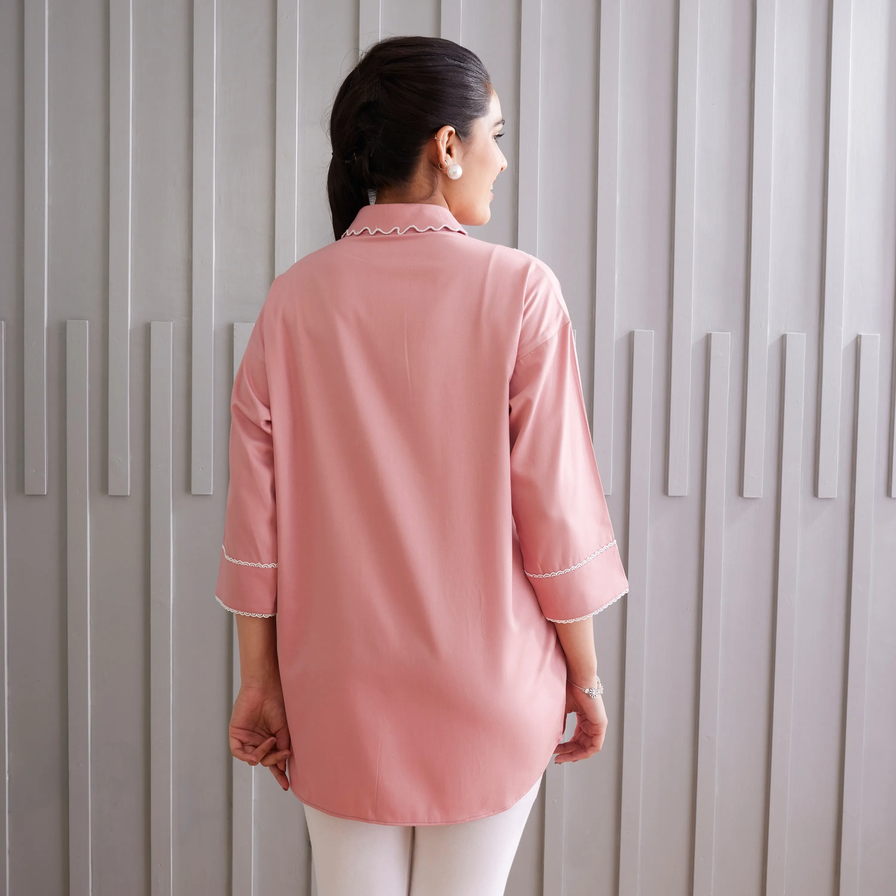 Flowy Pink Shirt