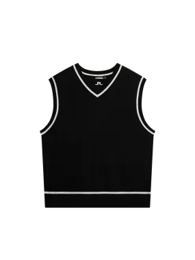 Fraser Knitted Vest / Black