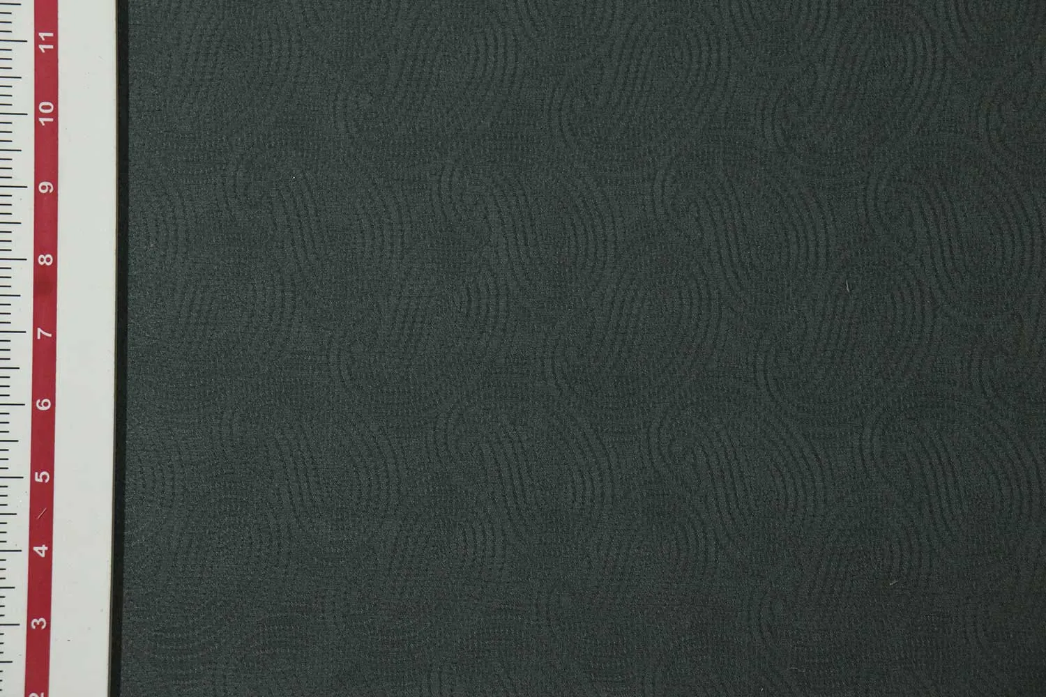 Gray Paisley Cotton Silk Dobby Fabric