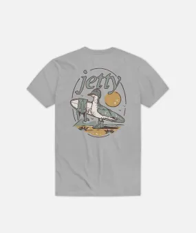 Grom Gull Tee - Light Grey