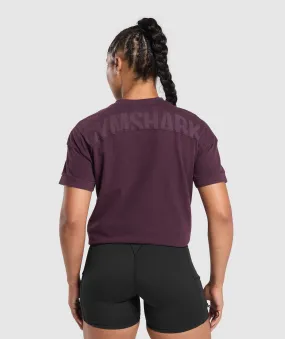 Gymshark Elevated Gymshark Power T-Shirt - Depth Purple