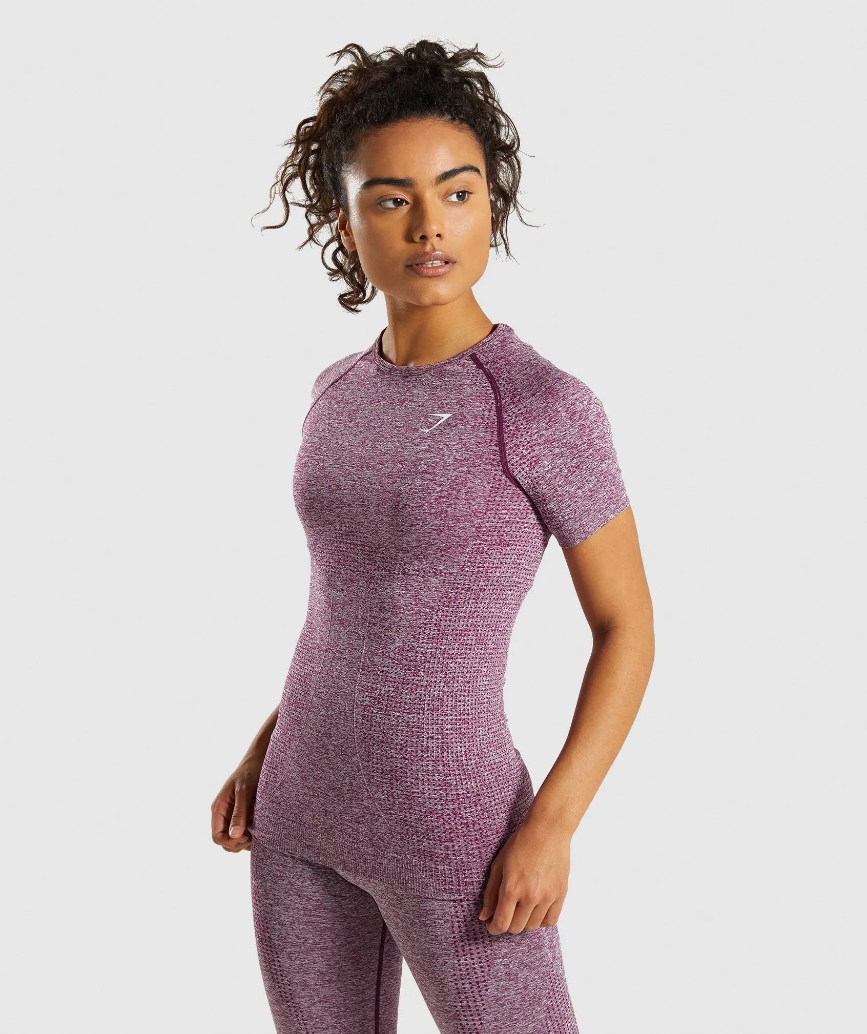 Gymshark Vital Seamless T-Shirt - Purple