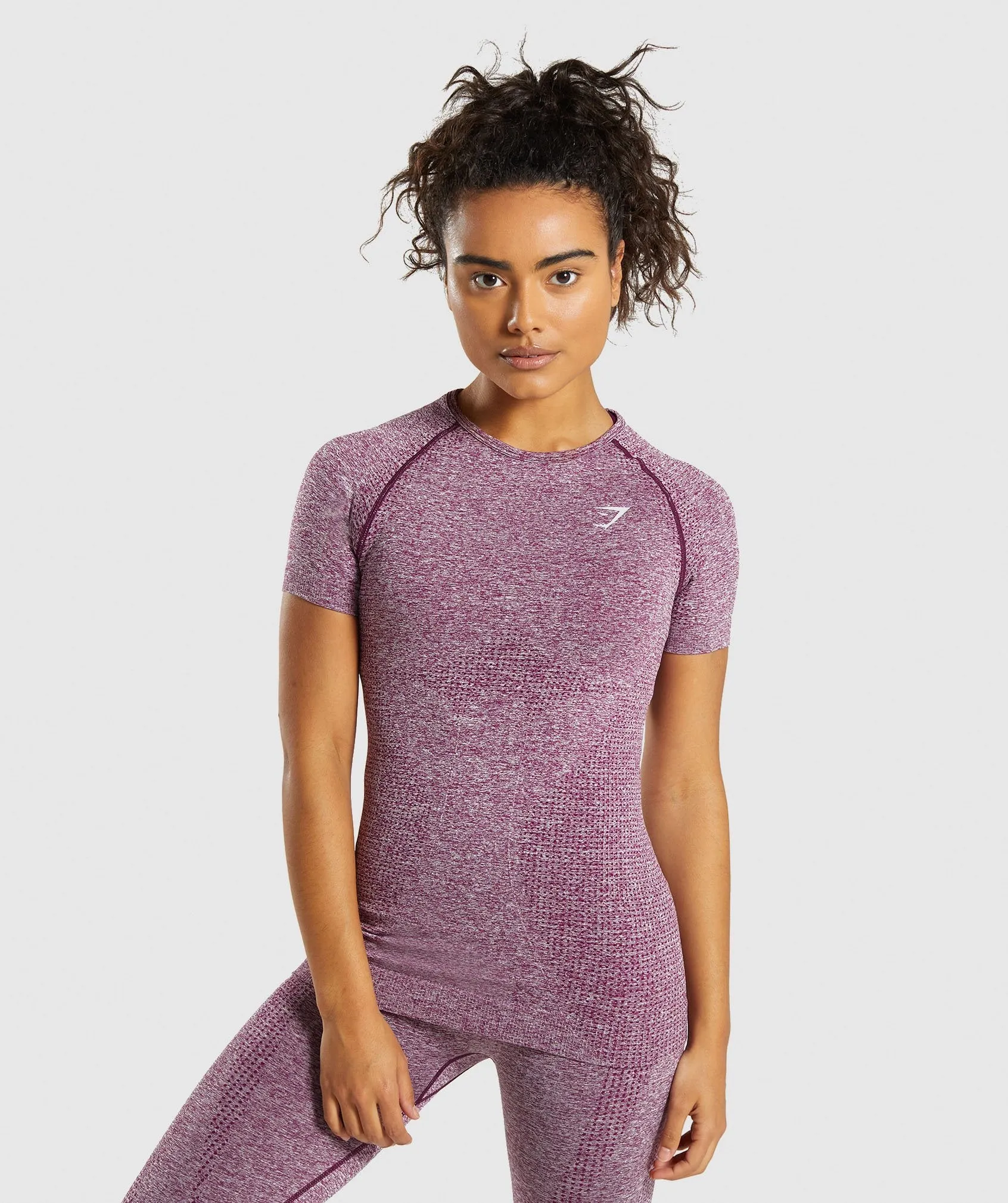 Gymshark Vital Seamless T-Shirt - Purple