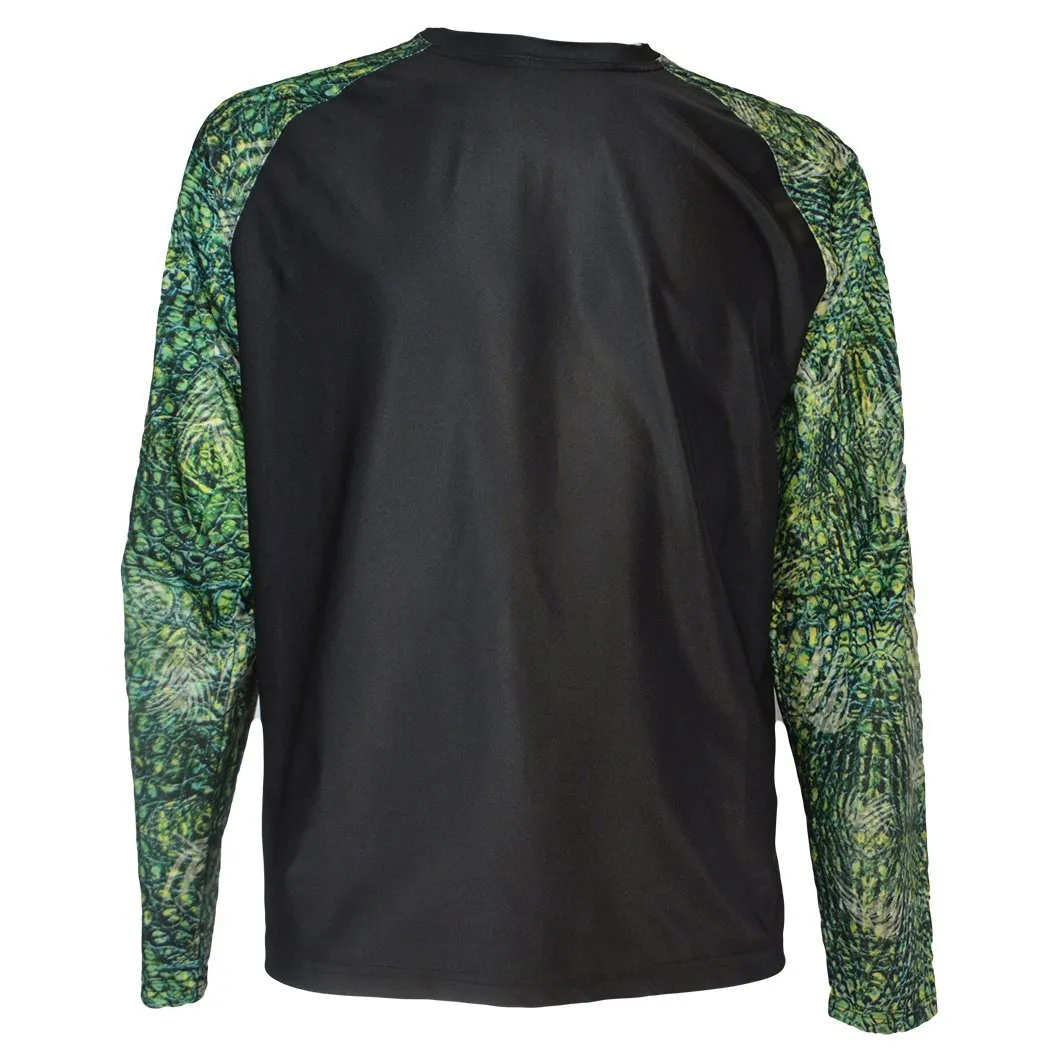 HF Black Body Performance Fishing Shirt- Custom