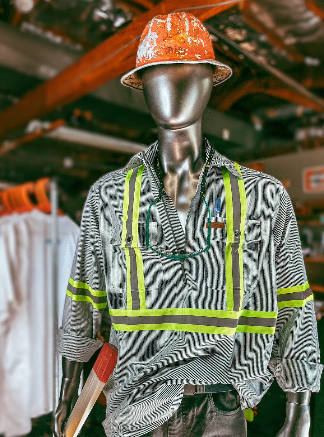 Hickory Shirt Company Long Sleeve Hi-Viz Logger Shirt