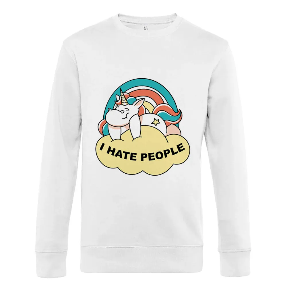 I Hate People Kawaii Unicorn