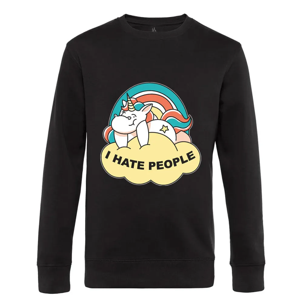 I Hate People Kawaii Unicorn