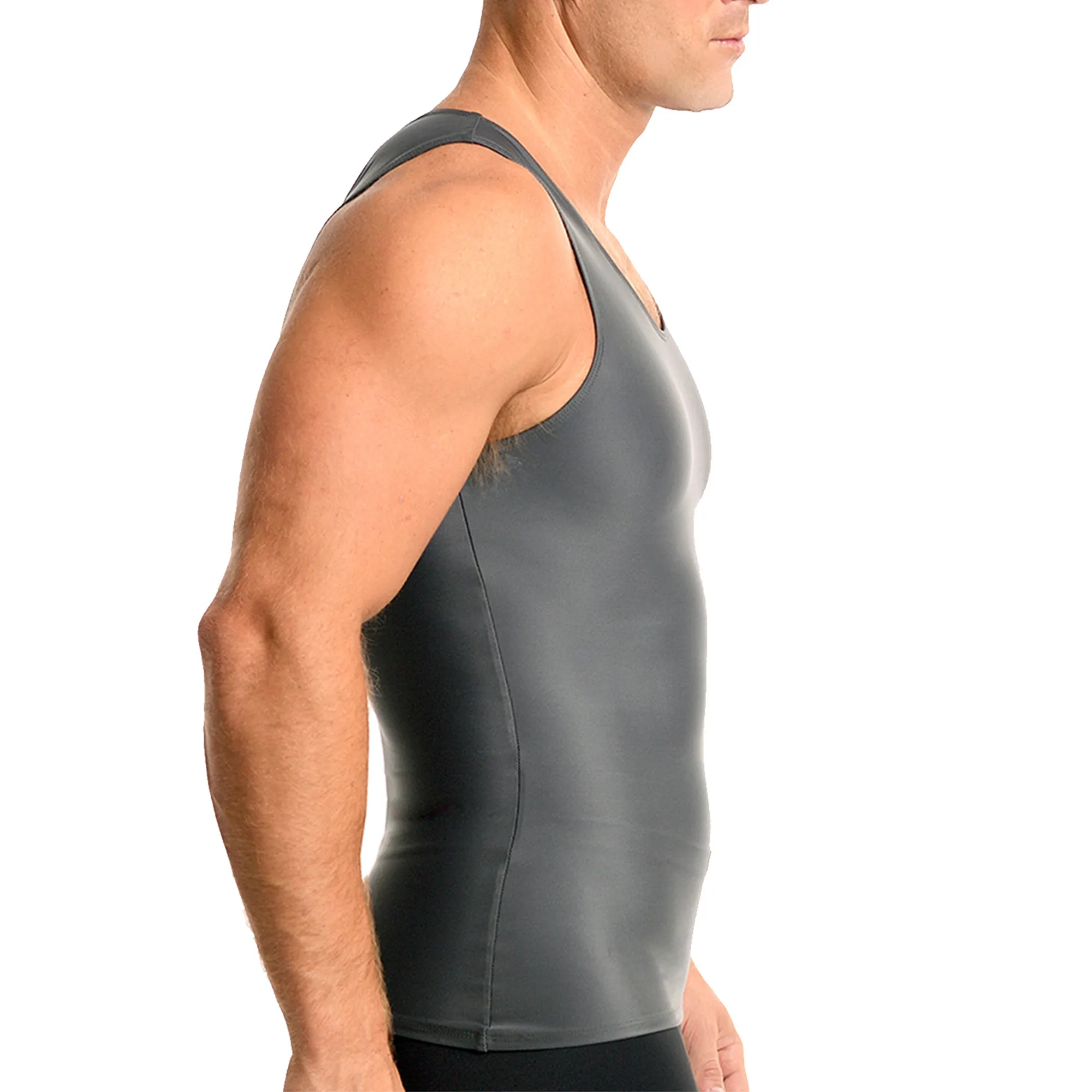 Insta Slim USA Activewear Compression Muscle Tank MA0001