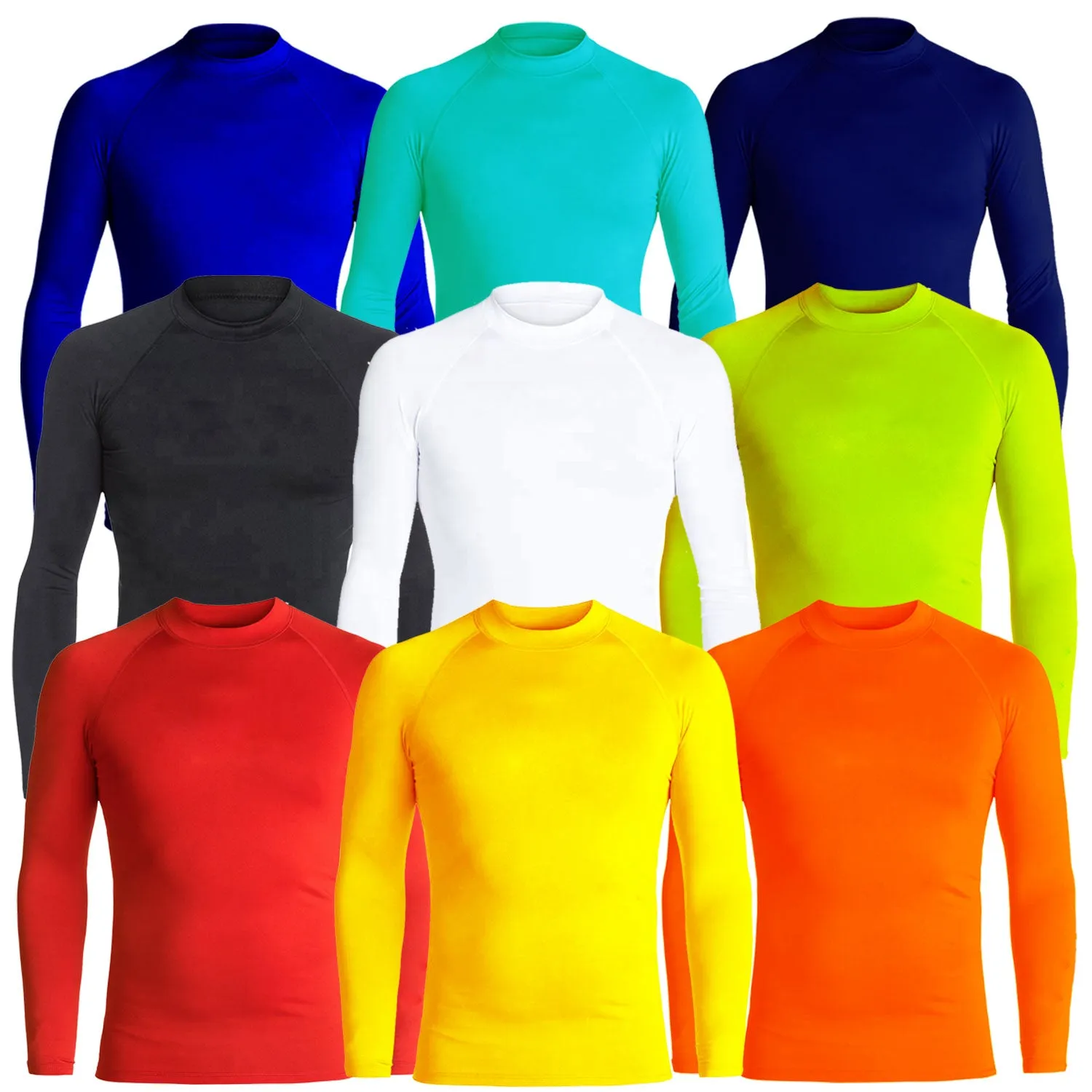 JG Long Sleeve UV Protective Rashguard Sun Shirt (runs small)