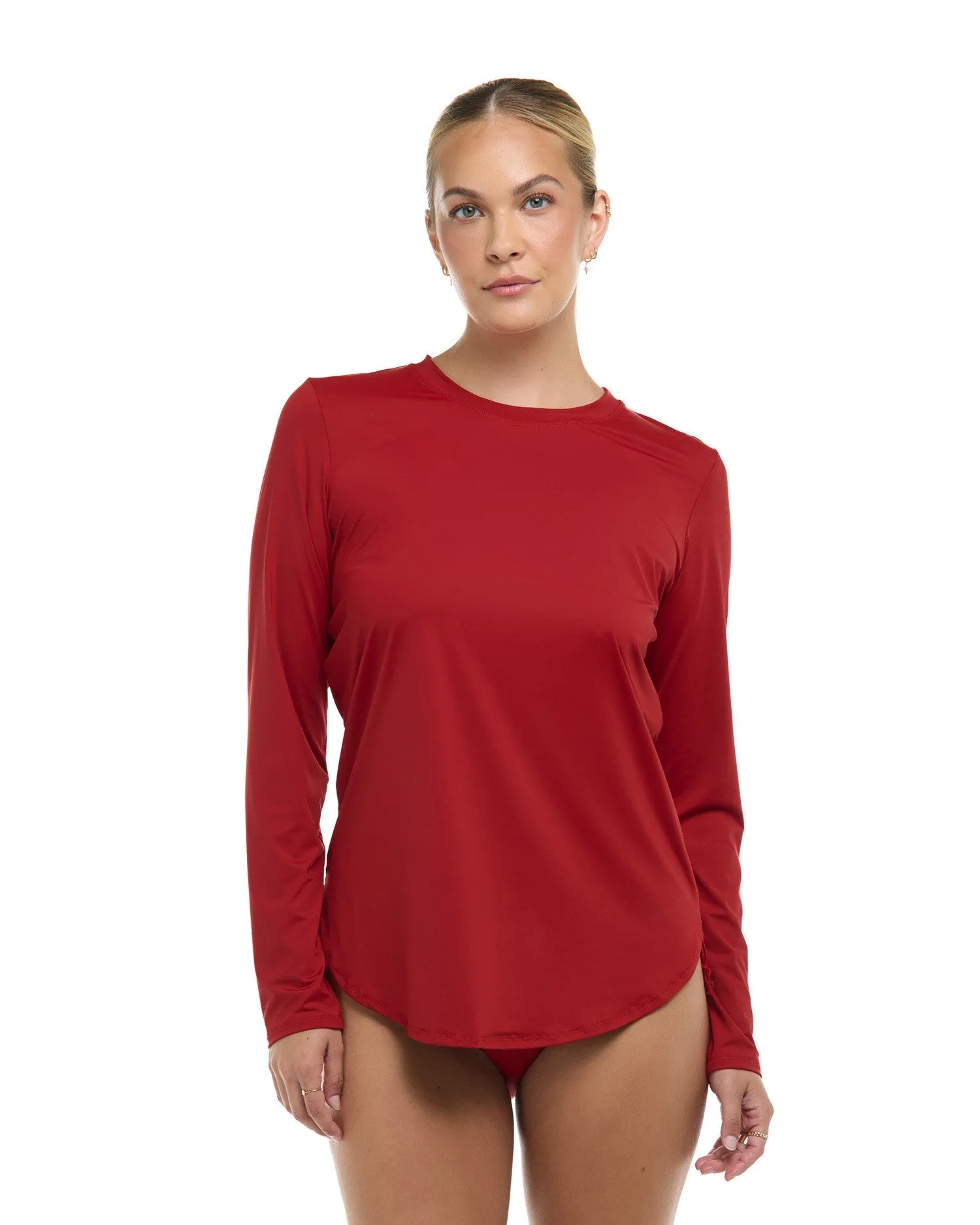 Kayleen Sun Shirt - GARNET