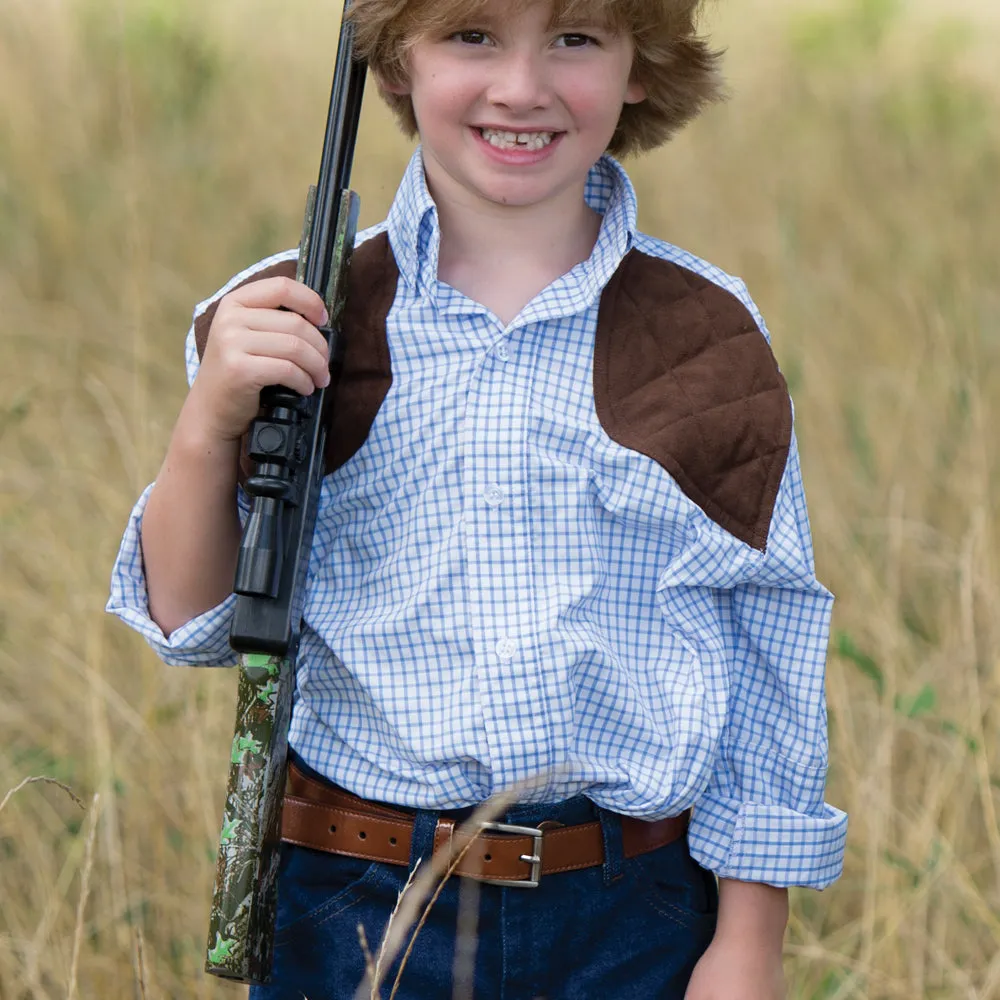 Kevin's Kids' Performance Tattersall Shooting Shirt