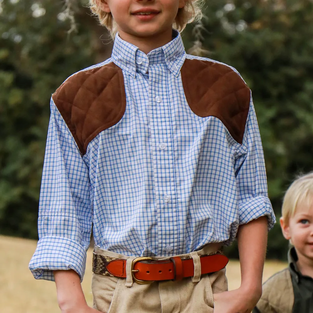 Kevin's Kids' Performance Tattersall Shooting Shirt