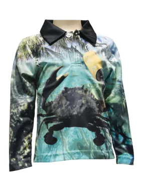 Kids Long Sleeve Fishing Shirts -  Grab Ya Crab