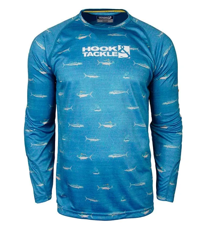 Men's Offshore Fish L/S UV Fishing Shirt