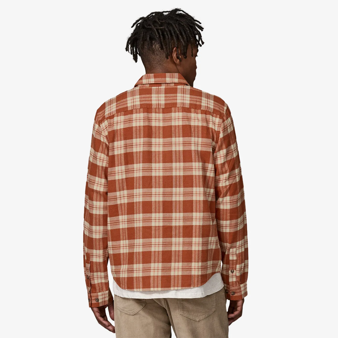 Patagonia Men's Long Sleeve Lightweight Fjord Flannel Shirt