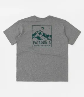 Patagonia Ridgeline Runner Responsibili-Tee T-Shirt - Gravel Heather