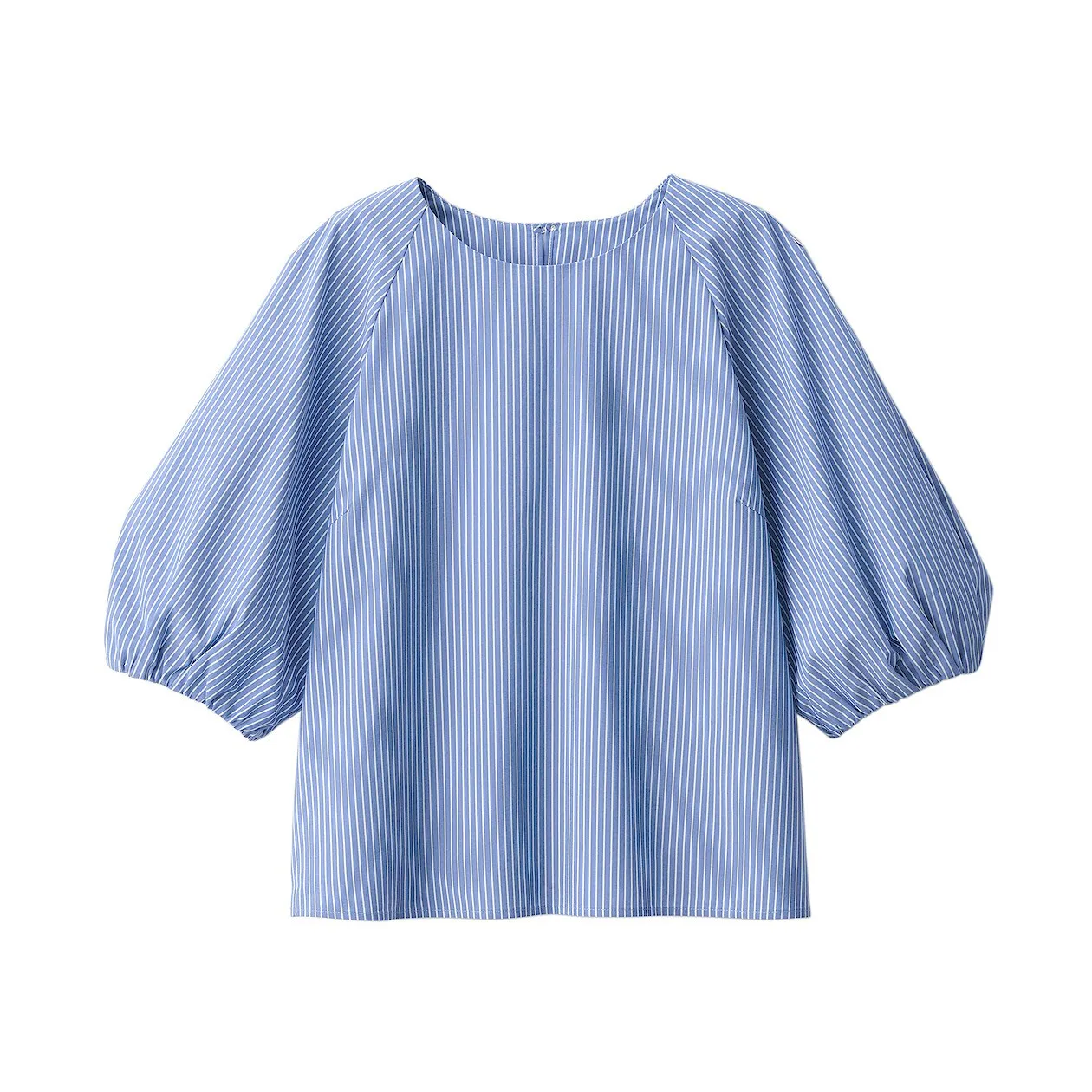 Quick Dry Broadcloth Half Sleeve Blouse