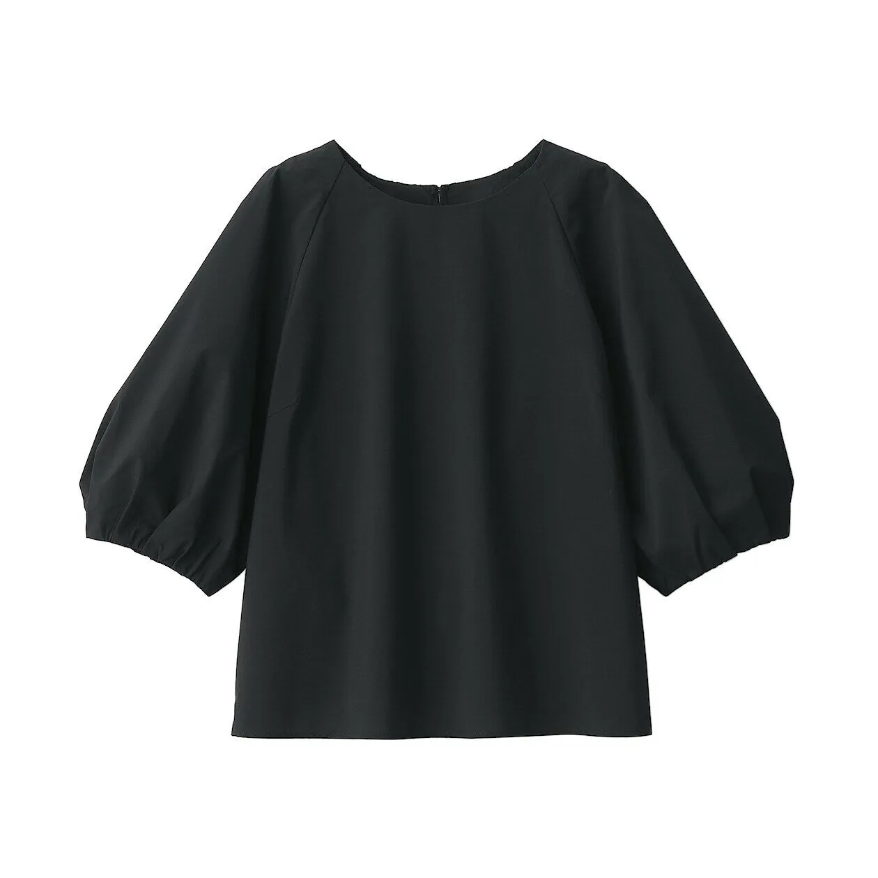 Quick Dry Broadcloth Half Sleeve Blouse