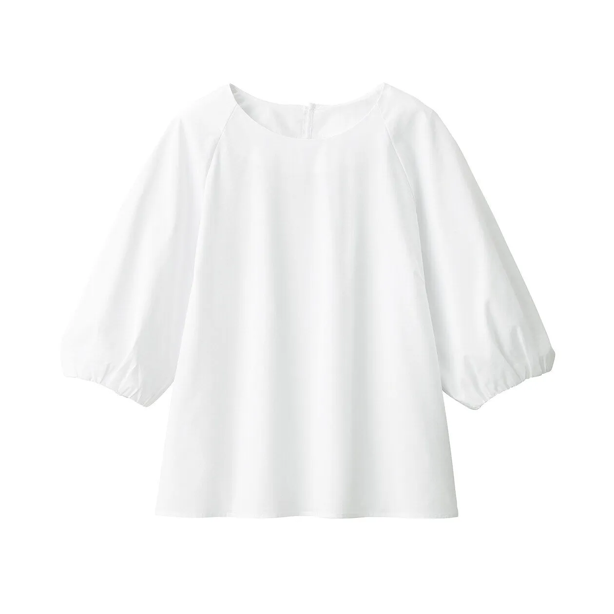 Quick Dry Broadcloth Half Sleeve Blouse