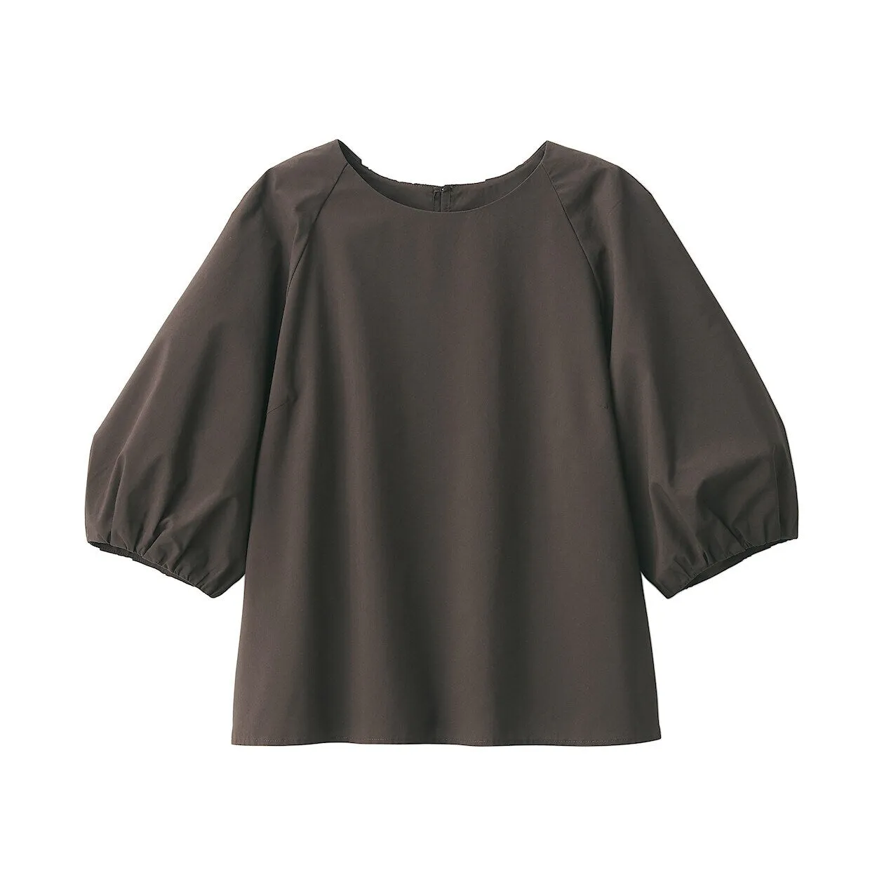 Quick Dry Broadcloth Half Sleeve Blouse