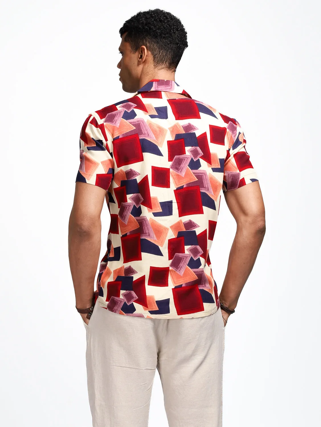 Ruby Gem Printed Cuban Shirt