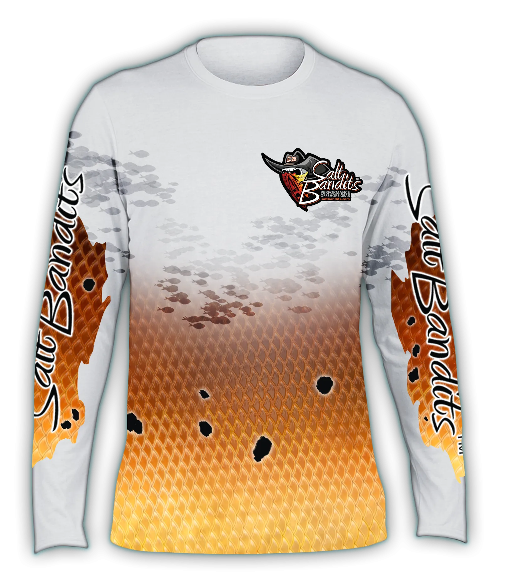 Salt Bandits™ Redfish Performance Long Sleeve T-shirt