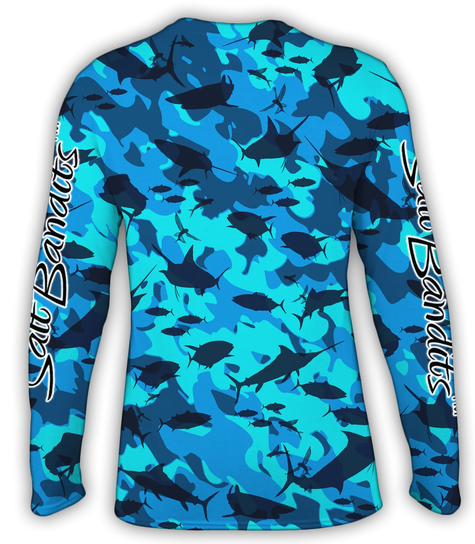 Salt Bandits™ Water Camouflage Performance Long Sleeve T-Shirt