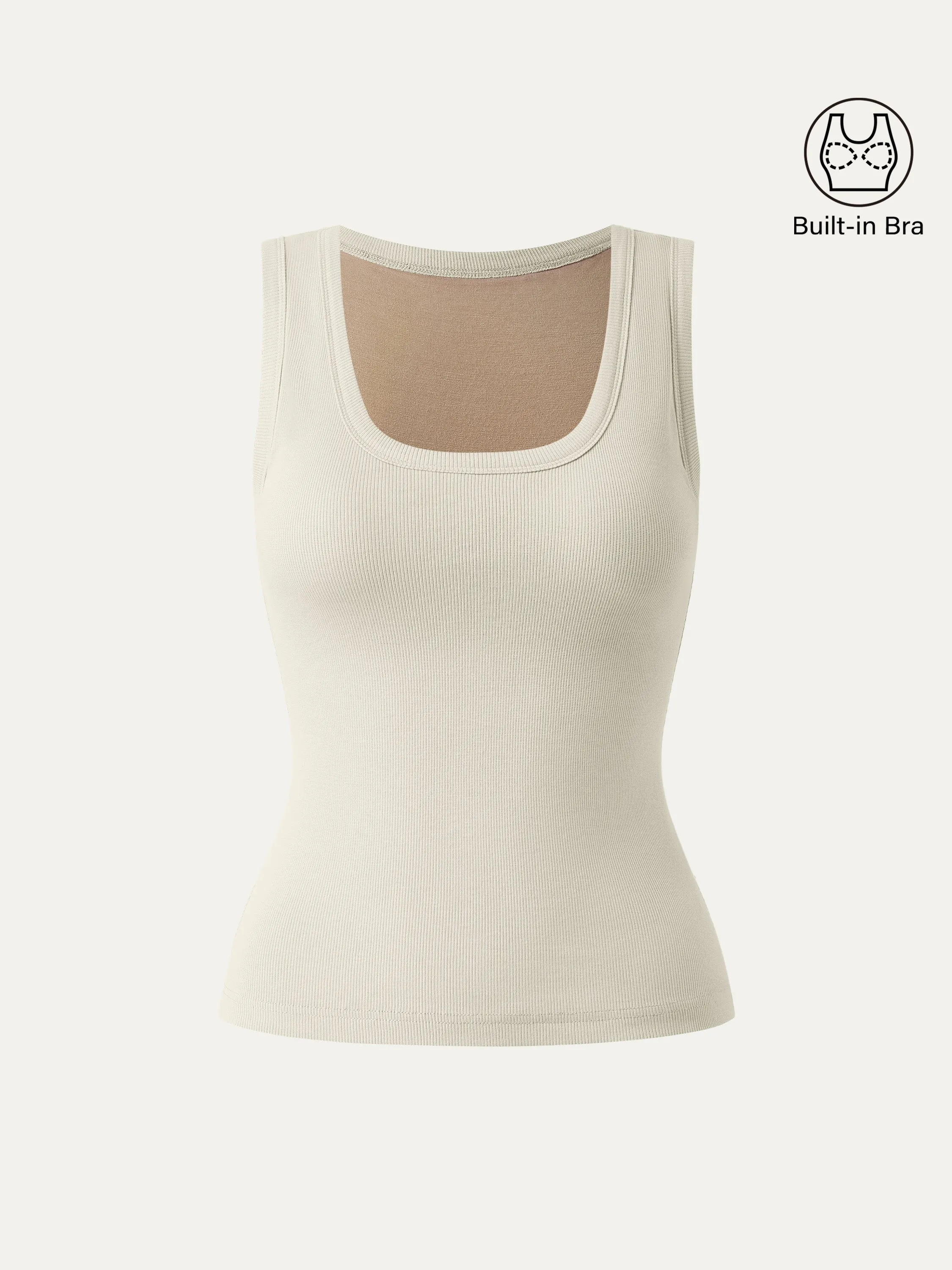 Scoop Neck Cotton New Airy Brami Tank