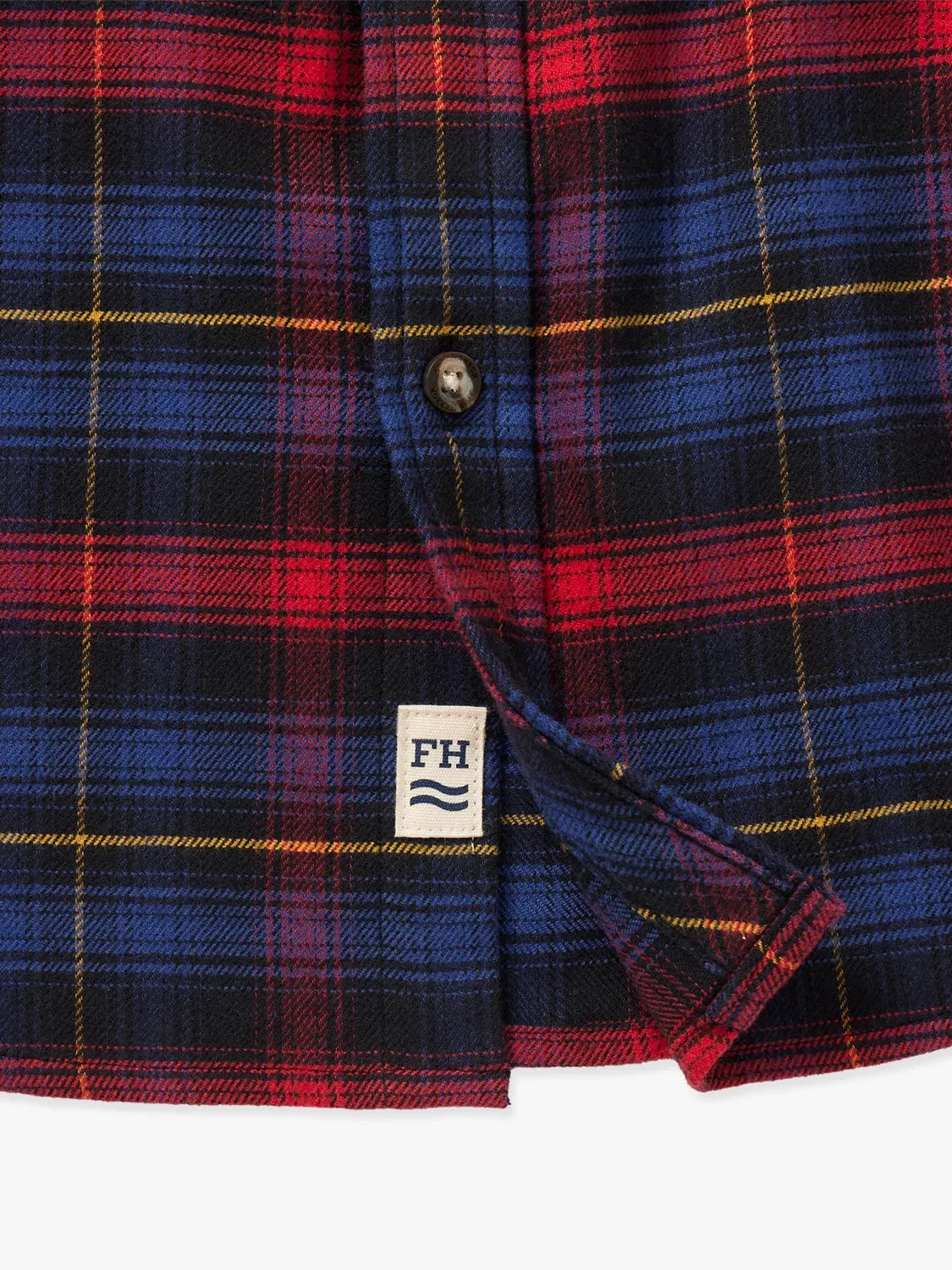 Seaside Lightweight Flannel | Sail Blue Plaid