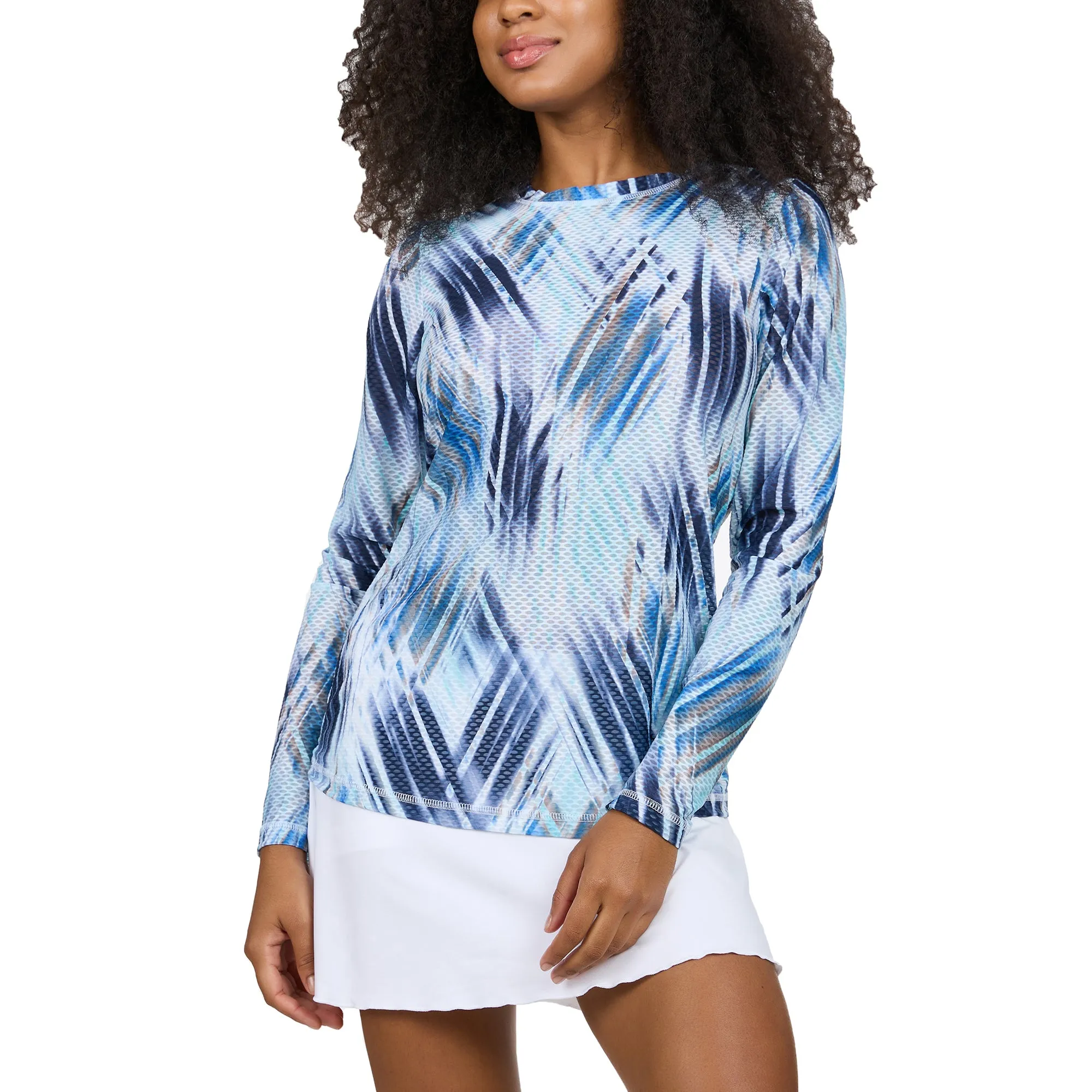 Sofibella Airflow Womens Long Sleeve Tennis Shirt