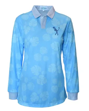 Sun Protective Long Sleeve Ladies Golf Shirts - Tropical Golfer