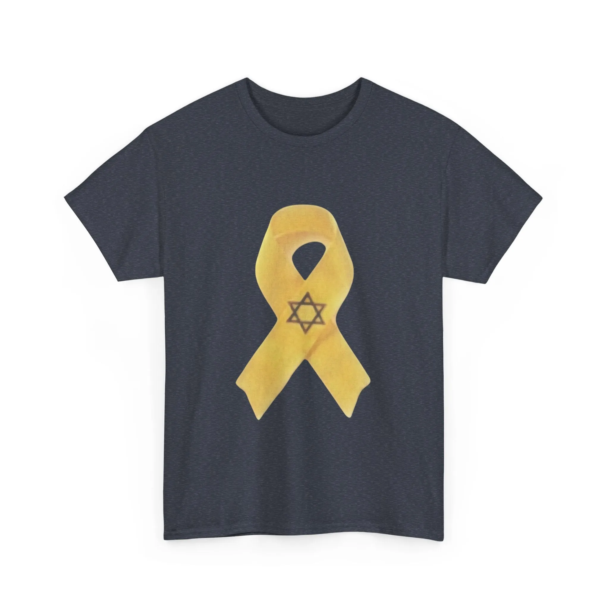 T-Shirt Yellow Awareness Ribbon Hostages Gaza Oct 7, 2023