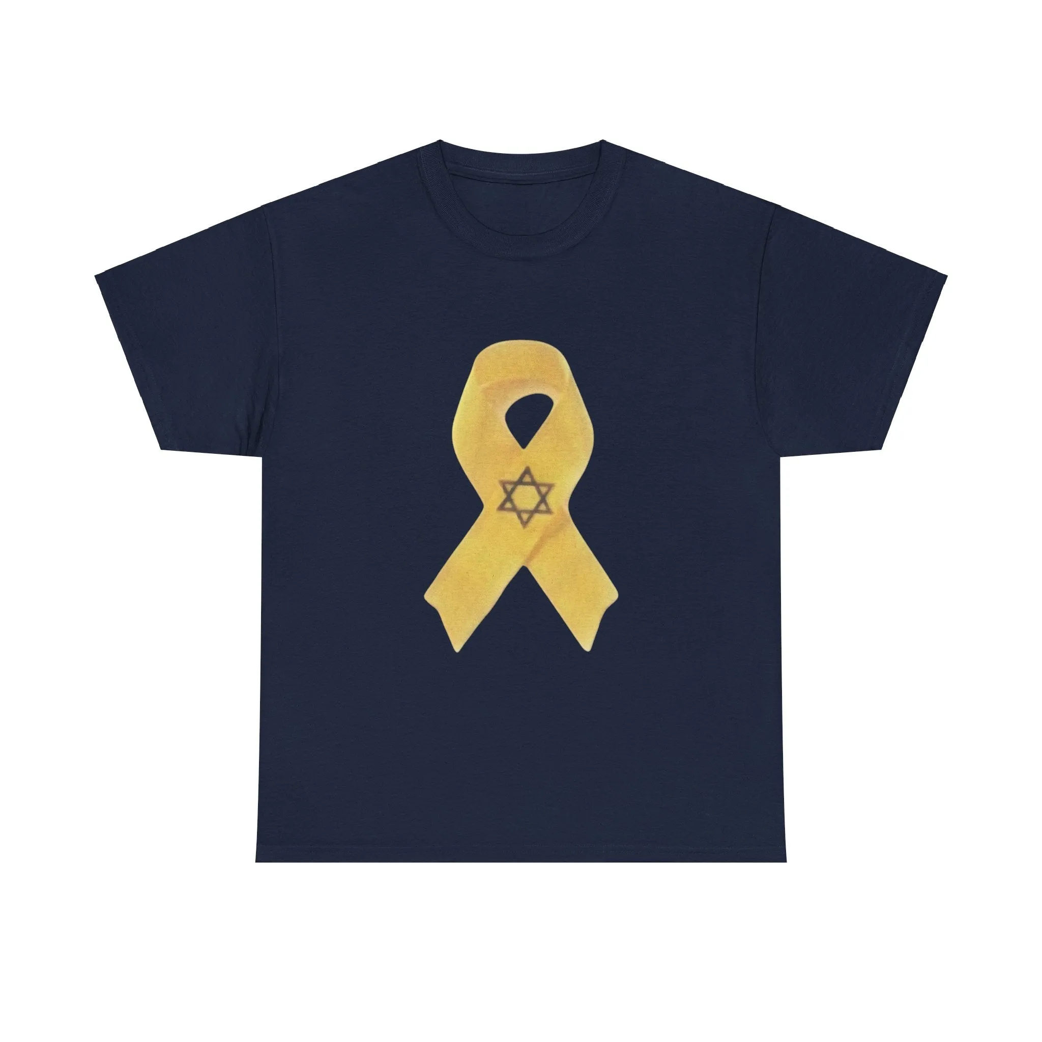 T-Shirt Yellow Awareness Ribbon Hostages Gaza Oct 7, 2023