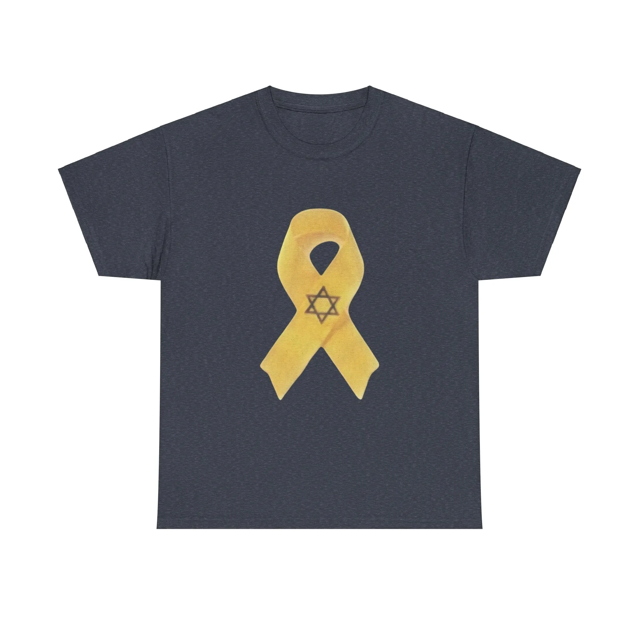 T-Shirt Yellow Awareness Ribbon Hostages Gaza Oct 7, 2023