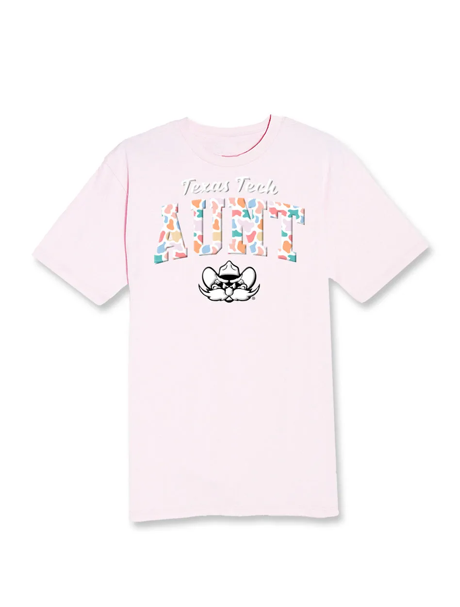 Texas Tech "Arch Over Aunt" Puff Print T-Shirt