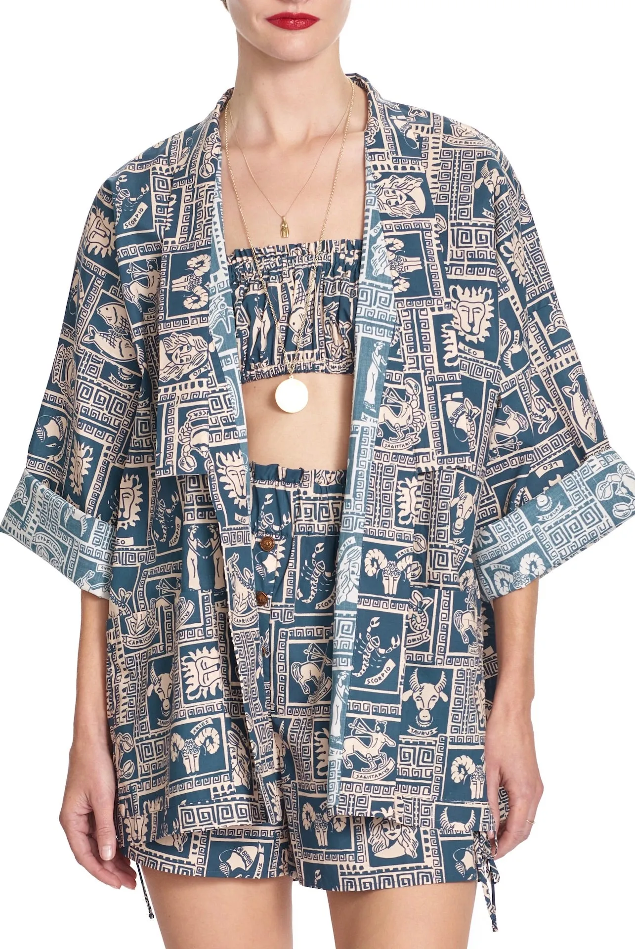 THE ADELIE KIMONO - It's a Sign - ORGANIC