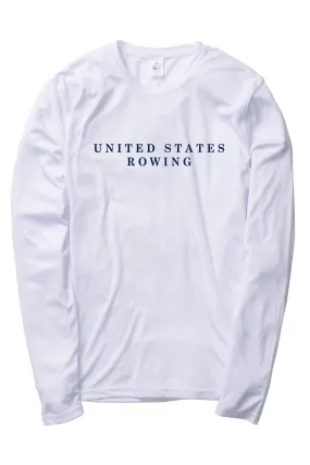 Unisex UV Protection U.S. Rowing and Oar Long Sleeve