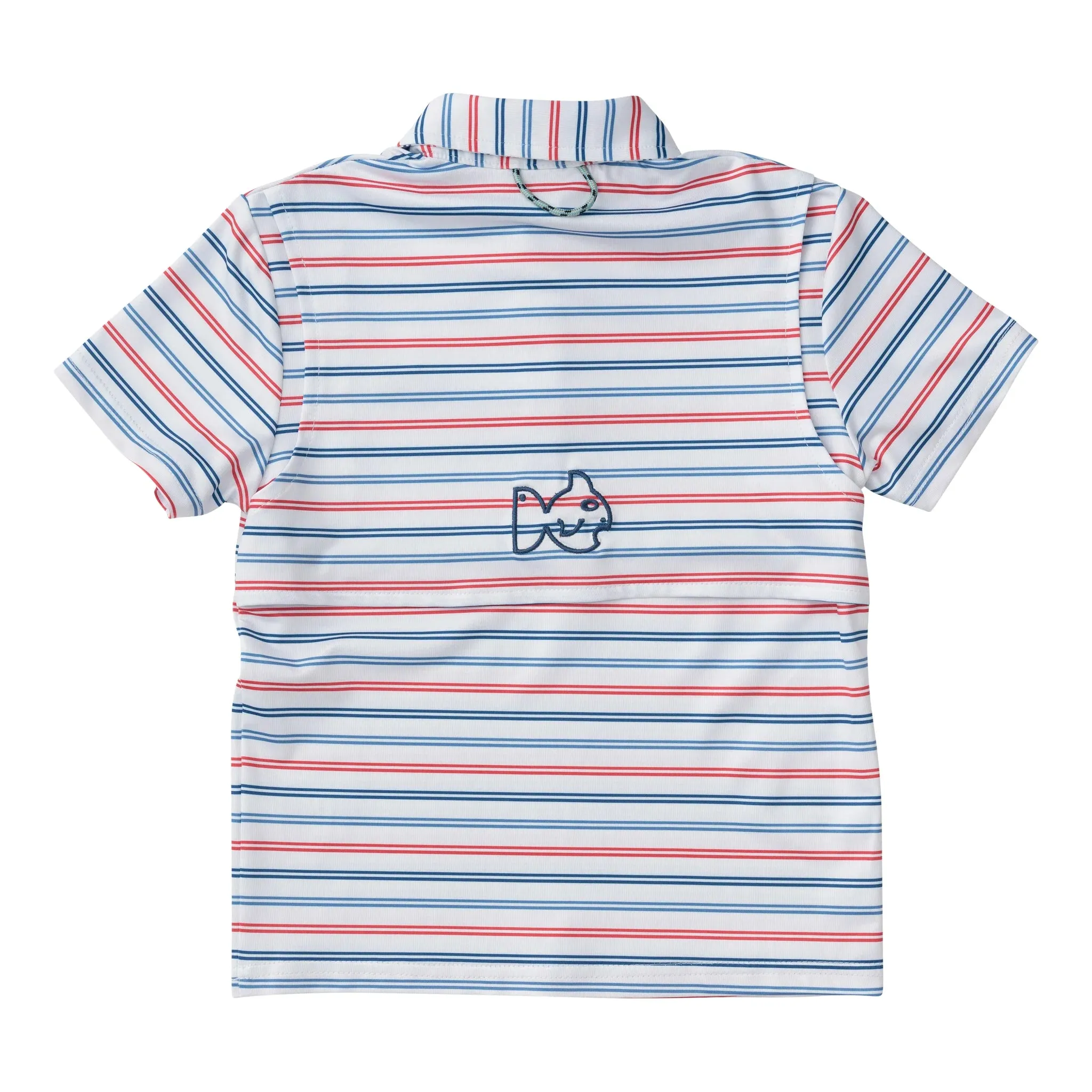 USA Stripe Pro Performance Polo